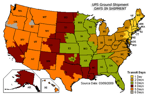 Shipping Transit Time